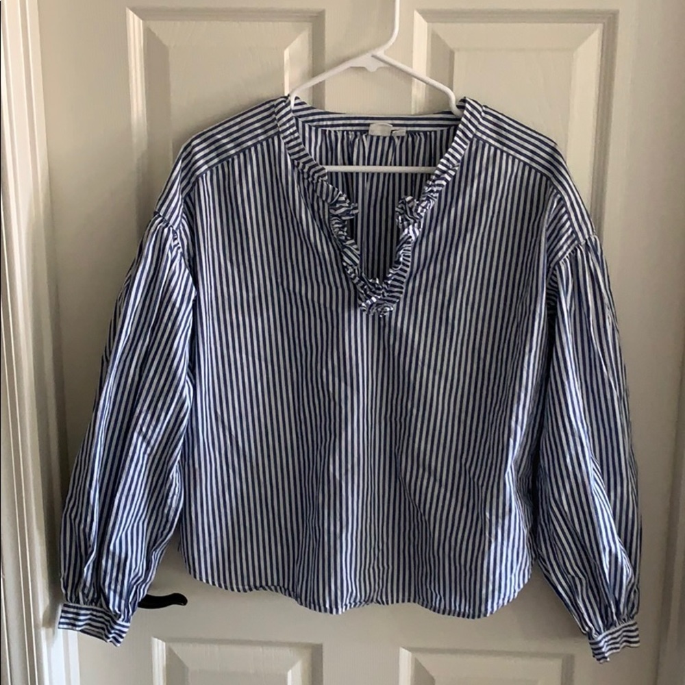 Gap striped blouse